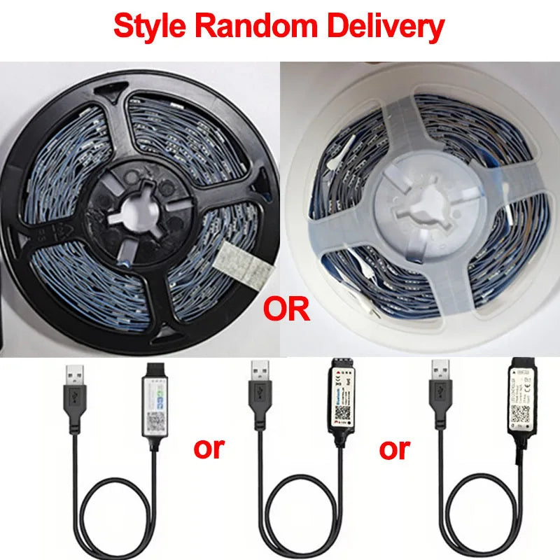 Smart LED Strip Lights - Bluetooth App Control, RGB Color Changing