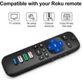2 Pack Replacement Remote Controls for Roku TV, Compatible with TCL/Hisense/Sharp/Philips/Onn/Elem