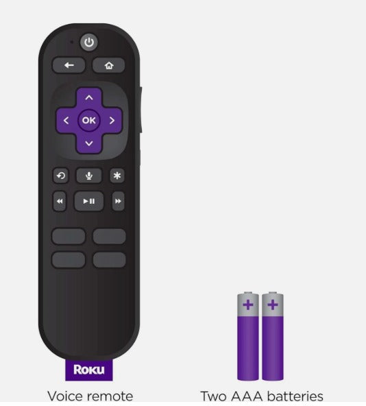 Roku Voice Remote with TV Controls